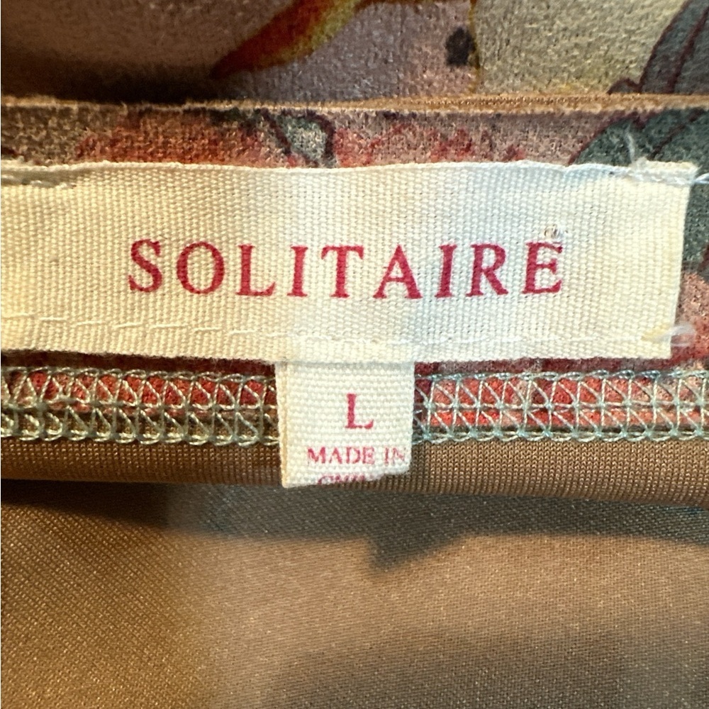Solitaire Faux Suede Floral Jacket in Blush Pink and Red - Picture 2 of 7